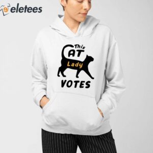 Kamala Harris This Cat Lady Votes Shirt 3