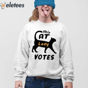 Kamala Harris This Cat Lady Votes Shirt 4