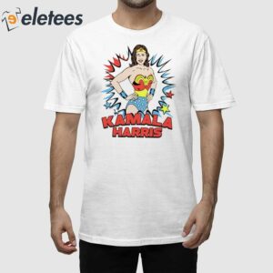 Kamala Harris Wonder Woman Art Shirt
