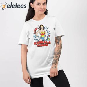 Kamala Harris Wonder Woman Art Shirt 2