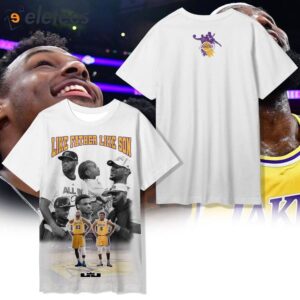 LeBron James and Bronny James LIKE FATHER LIKE SON Shirt