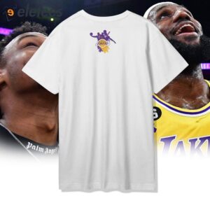 LeBron James and Bronny James LIKE FATHER LIKE SON Shirt2