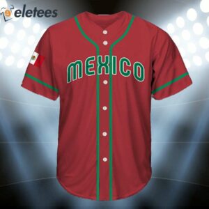 Mexico Baseball 2023 World Baseball Jersey