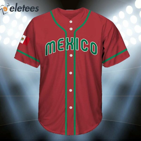 Mexico Baseball 2023 World Baseball Jersey