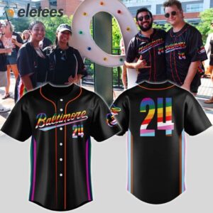 Orioles Celebrating Pride at The Yard Jersey 2024