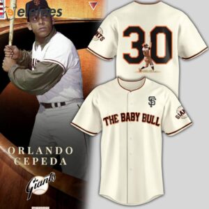 Orlando Cepeda The Baby Bull Jersey
