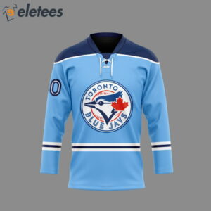 Personalized Blue Jays George Springer Hockey Jersey1