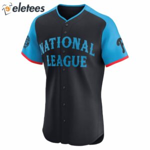 Phillies National League Bryce Harper 2024 All Star Game Elite Player Jersey1