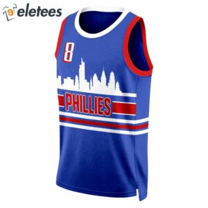 Phillies Nick Castellanos Custom Basketball Jersey1