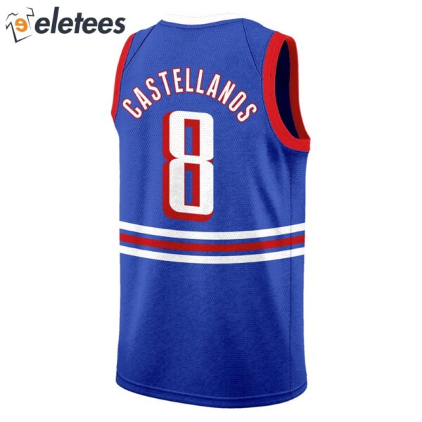 Phillies Nick Castellanos Custom Basketball Jersey
