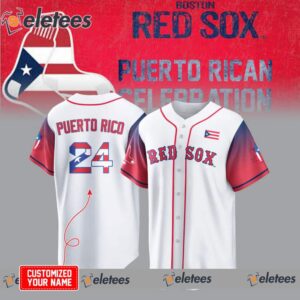 RED SOX PUERTO RICO 2024 Jersey