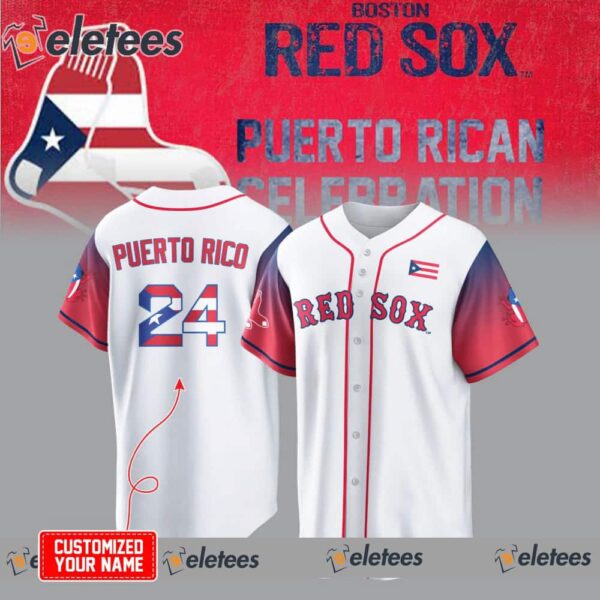 RED SOX PUERTO RICO 2024 Jersey