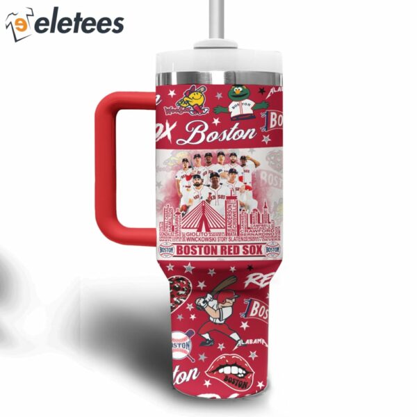 Red Sox 9-Time World Series Champions Stanley Tumbler