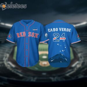 Red Sox Cabo Verde Celebration Jersey Giveaway 2024