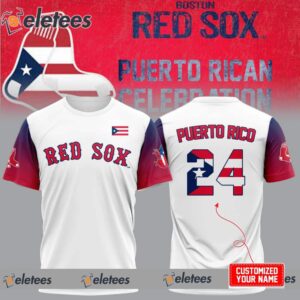 Red Sox Puerto Rican Celebration 2024 Shirt