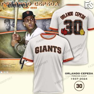 Rip Orlando Cepeda Giants Shirt