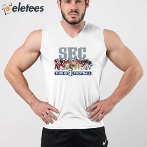 SEC Mascots This Is Football Shirt 3