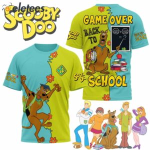 Scooby Doo Game Over Back To School Shirt