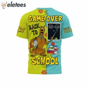 Scooby Doo Game Over Back To School Shirt2