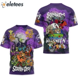 Scooby Doo Halloween All Over Print Hoodie1