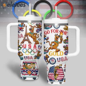 Scooby-doo USA Olympics Go For The Gold Stanley Tumbler