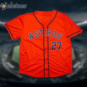 Space Cowboys Astros Jose Altuve Orange Jersey Giveaway 2024