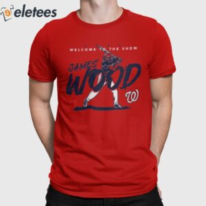 Talk Nats Welcome To The Show James Wood Shirt