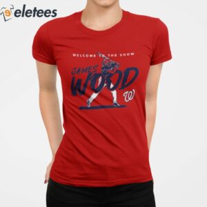 Talk Nats Welcome To The Show James Wood Shirt 2