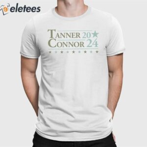 Tanner Connor 2024 Make America Smile Again Shirt 2