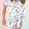 Tequila Cowboy Satin Pajama Set