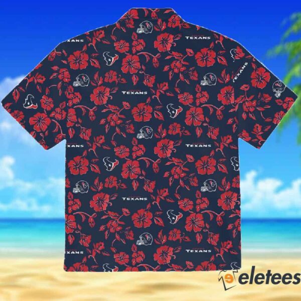 Texas Tropical Rose Hawaiian Shirt