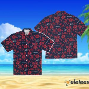 Texas Tropical Rose Hawaiian Shirt 3
