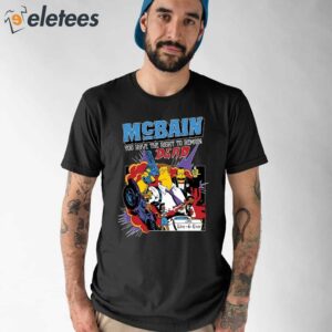 The Simpsons McBain You Have The Right To Remain Dead Shirt