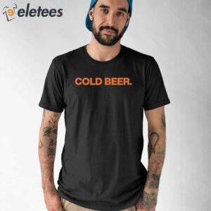 Tigers Andrew Chafin Cold Beer Shirt 1