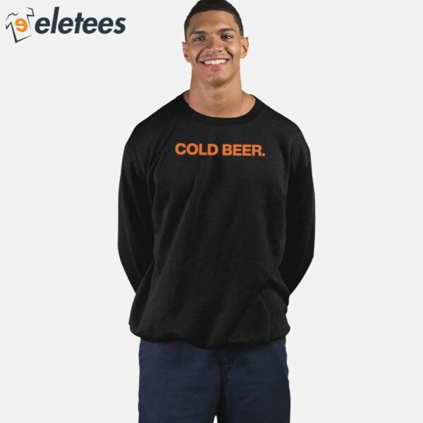 Tigers Andrew Chafin Cold Beer Shirt