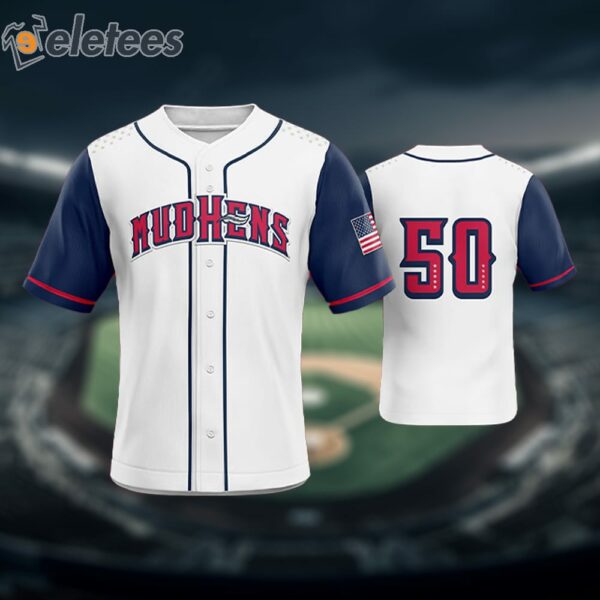 Toledo Mud Hens Old Glory Jersey 2024 Giveaway