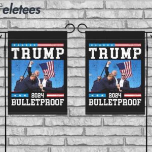 Trump 2024 Bulletproof Bloody Ear Flag