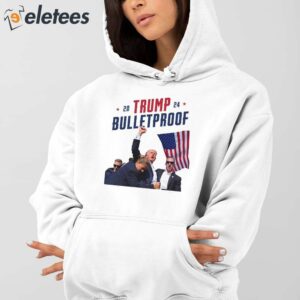 Trump 2024 Bulletproof Shooting Rally Shirt 2