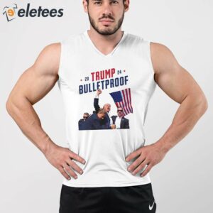 Trump 2024 Bulletproof Shooting Rally Shirt 3