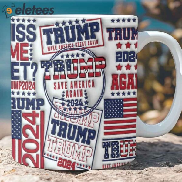 Trump 2024 MAGA Save America Again 3D Inflated Mug