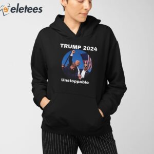 Trump 2024 Unstoppable Bloody Assassination Attempt Shirt 3