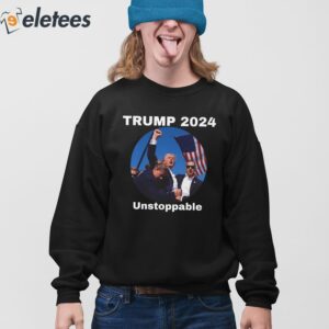 Trump 2024 Unstoppable Bloody Assassination Attempt Shirt 4