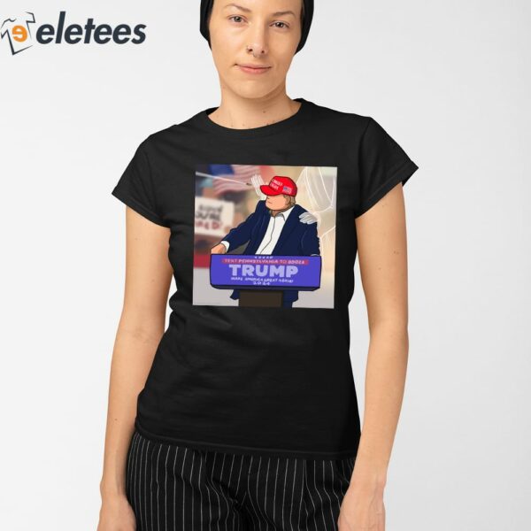 Trump Blessed By God Shooting Assassination Shirt