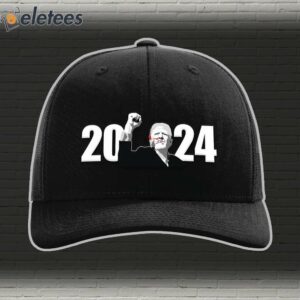 Trump Bloody Ear Fight Assassination Shooting 2024 Hat