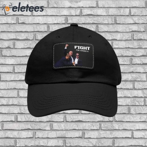 Trump Bloody Ear Fist Raised Fight For America Hat