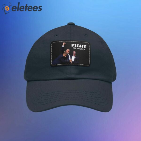Trump Bloody Ear Fist Raised Fight For America Hat
