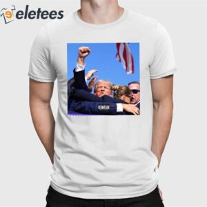 Trump Get Shoot At Rally Shirt