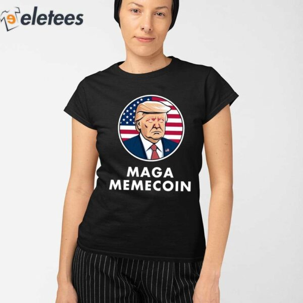 Trump Maga Memecoin Shirt