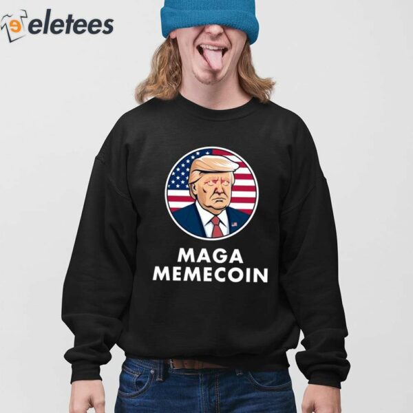 Trump Maga Memecoin Shirt