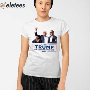 Trump Make America BulletProof Again 2024 Shirt 2